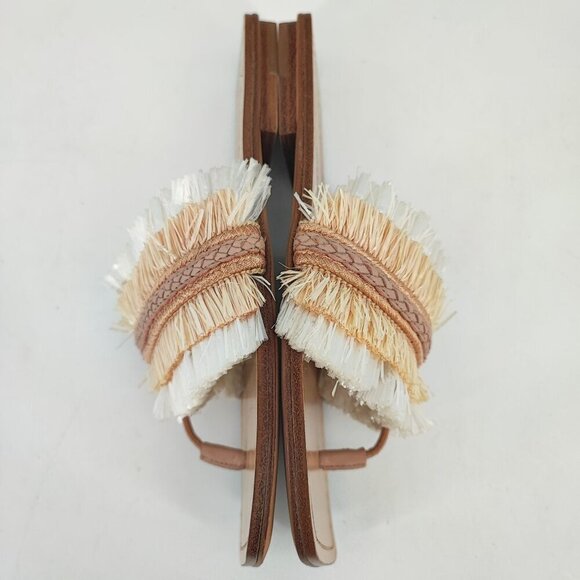 Sigerson Morrison Women’s Brown Synthetic Sandal Size 6B - Picture 6 of 8